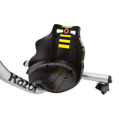 Razor PowerRider 360 - Black/Yellow 12 volt 2