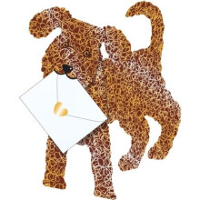 Cockapoo 3D Special Delivery Animal Greeting Card Blank Own Message Cards
