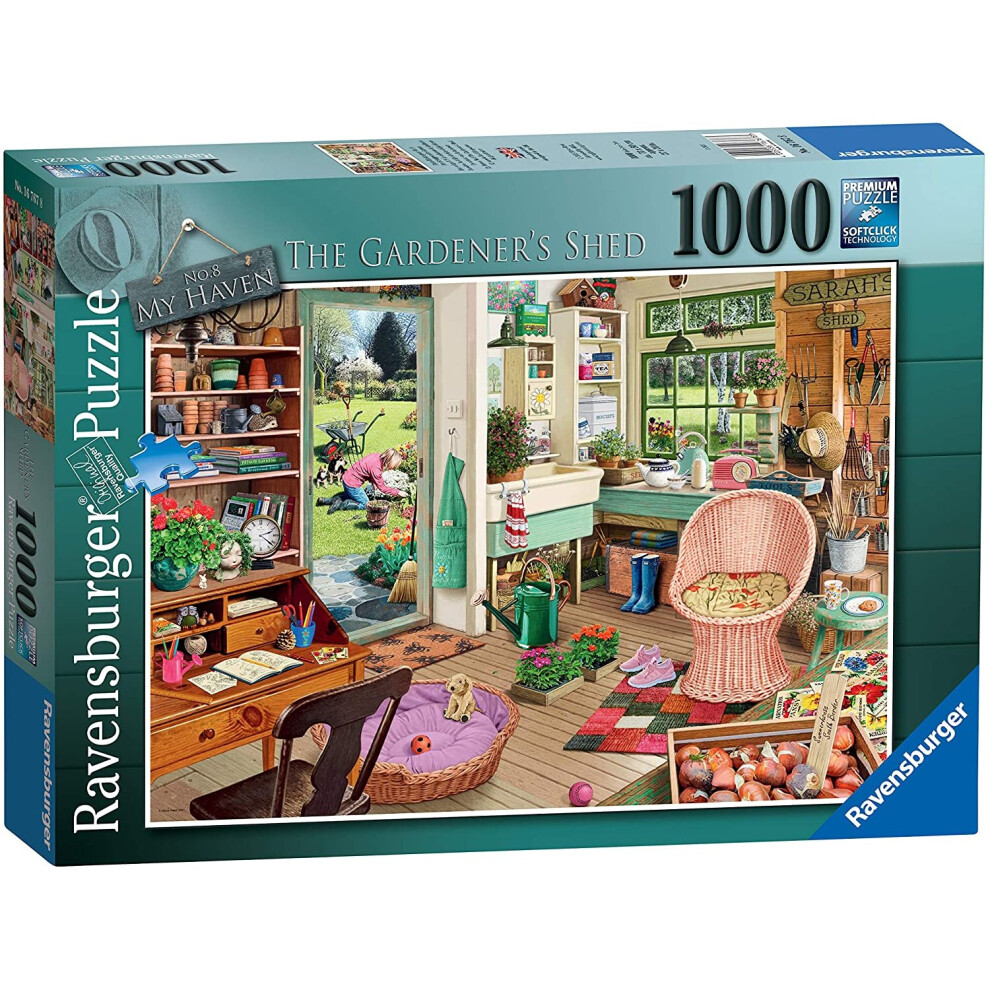 Ravensburger The Garden Shed 1000 Piece Jigsaw Puzzle