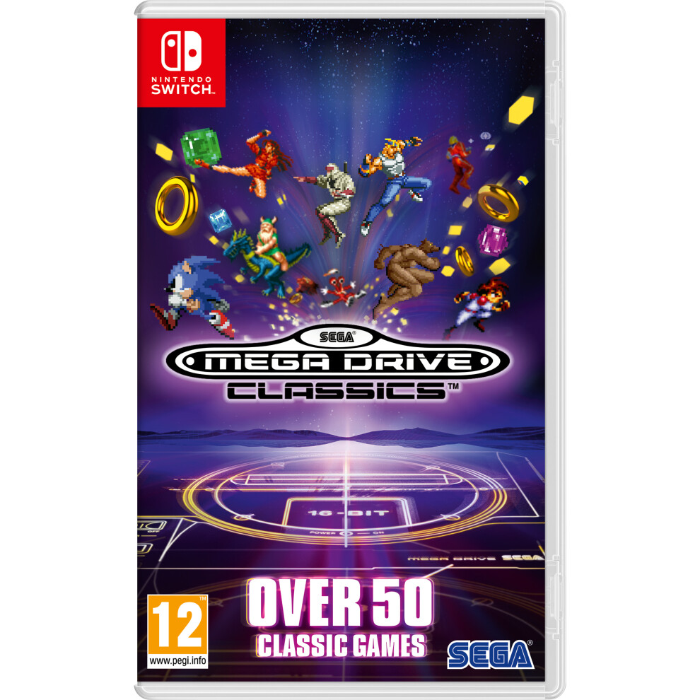 Sega Mega Drive Classics Nintendo Switch Game 5055277034604