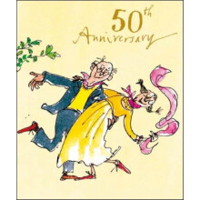 Quentin Blake 50th Anniversary Greeting Card Popular Range Greetings Cards