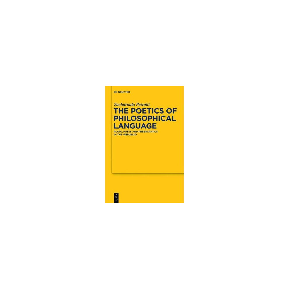 The Poetics of Philosophical Language