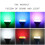 Ranpo RGB E27 12W Wireless Bluetooth LED Speaker Light Bulb Music Playing Lamp+ Remote 5