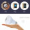 Ranpo RGB E27 12W Wireless Bluetooth LED Speaker Light Bulb Music Playing Lamp+ Remote 6