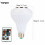 Ranpo RGB E27 12W Wireless Bluetooth LED Speaker Light Bulb Music Playing Lamp+ Remote 8