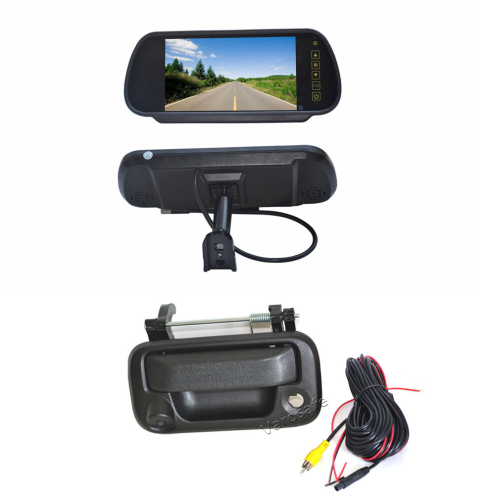 7 Inch Replacement Rear View Screen Display & Reverse Backup Camera For Ford F150 F250 F350 F450 F550 755205951519