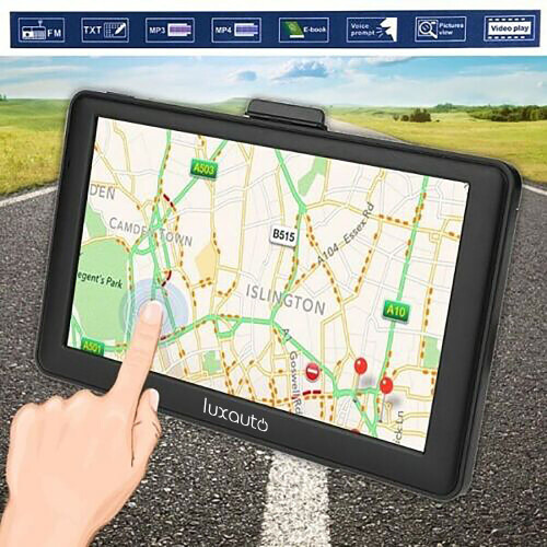 7" Sat Nav - Πλήρεις χάρτες της Ευρώπης Πλοήγηση GPS για φορτηγά φορτηγά HGV 1