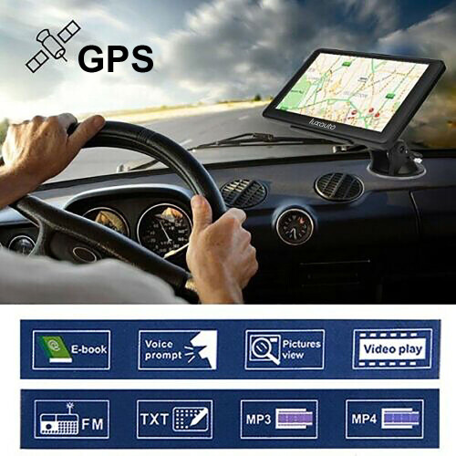 7" Sat Nav - Πλήρεις χάρτες της Ευρώπης Πλοήγηση GPS για φορτηγά φορτηγά HGV 2
