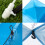 Waterproof 1-2 Man Person Instant Pop-Up Double Layer Beach Tent Camping 11