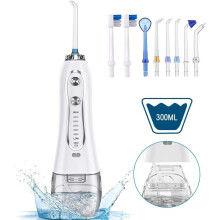 (Type) Waterproof Cordless Dental Oral Irrigator Portable and Rechargeable Water Flossing