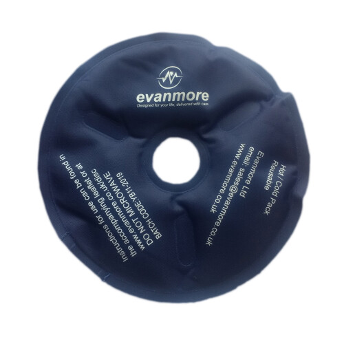 Hot Cold Pack Disc Gel Reusable Knee Elbow Pain Relief  15cm Diameter