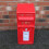 Royal Mail Post Box Cast Iron Pillar ER Office Letter Mail Wall Mount Postal 9