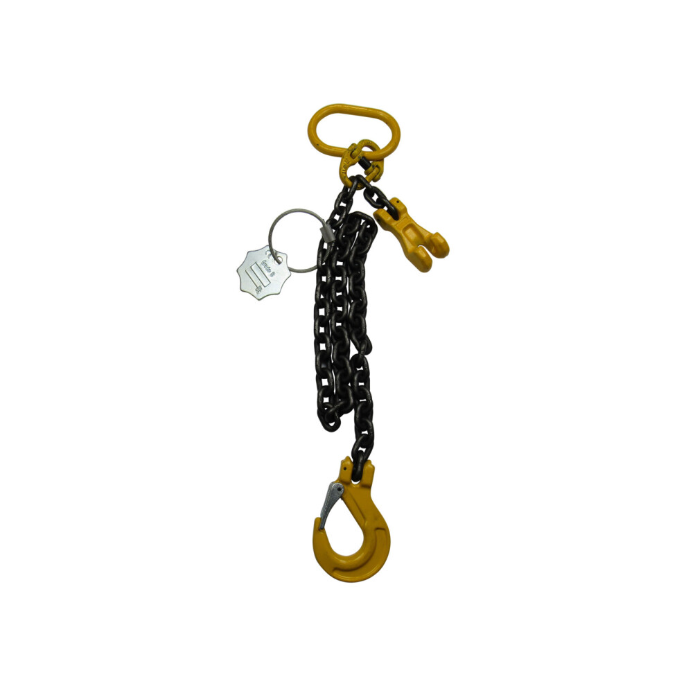 (1.5 Ton, 2 Metre) Lifting Chain Slings 1 Leg With Shorteners 600988529571