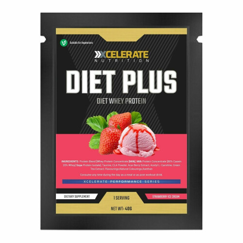 (Strawberry Ice Cream) XCelerate Nutrition Diet Whey 36g
