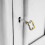 Hvit Royal Mail-postkasse med stativ 15