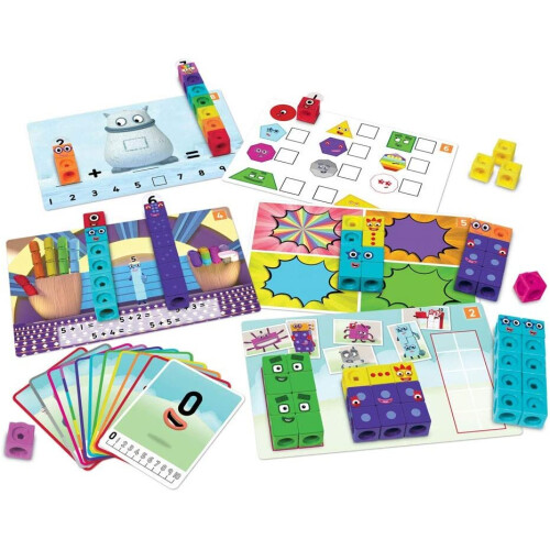 Learning Resources Learning Resources MathLink Cubes Numberblocks 1-10 Activity Set