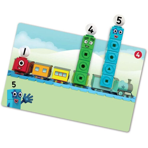 Learning Resources Learning Resources MathLink Cubes Numberblocks 1-10 Activity Set 2