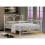 Comfy Living (3ft Single) Isabelle Metal Bed Frame with Lucy Mattress 1