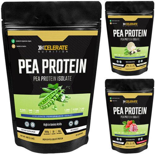 XCelerate Nutrition Pea Protein 1kg Chocolate