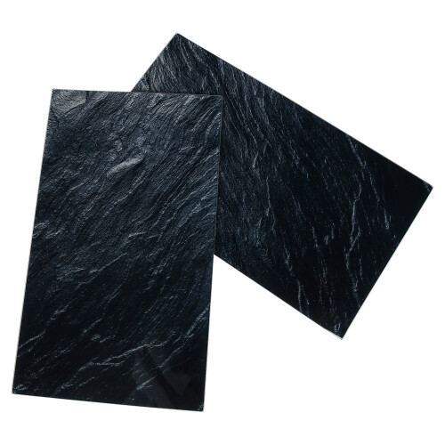 2pcs Kitchen Tempered Glass Chopping Cutting Worktop Stove Cover 1