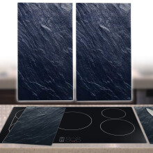 2pcs Kitchen Tempered Glass Chopping Cutting Worktop Stove Cover