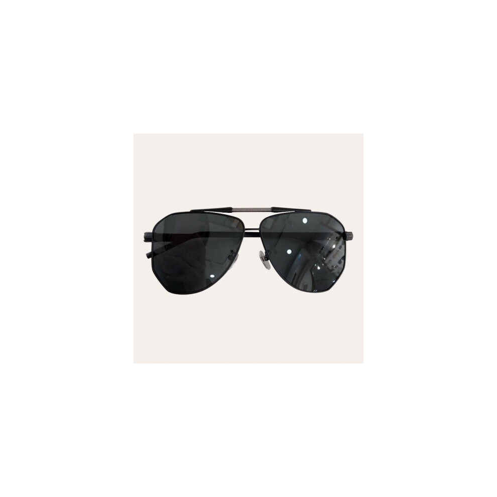 (No.1 sunglasses) Oversize Pilot Sunglasses Men UV400 Retro Brand Designer Big Frame Sun Glasses For Female
