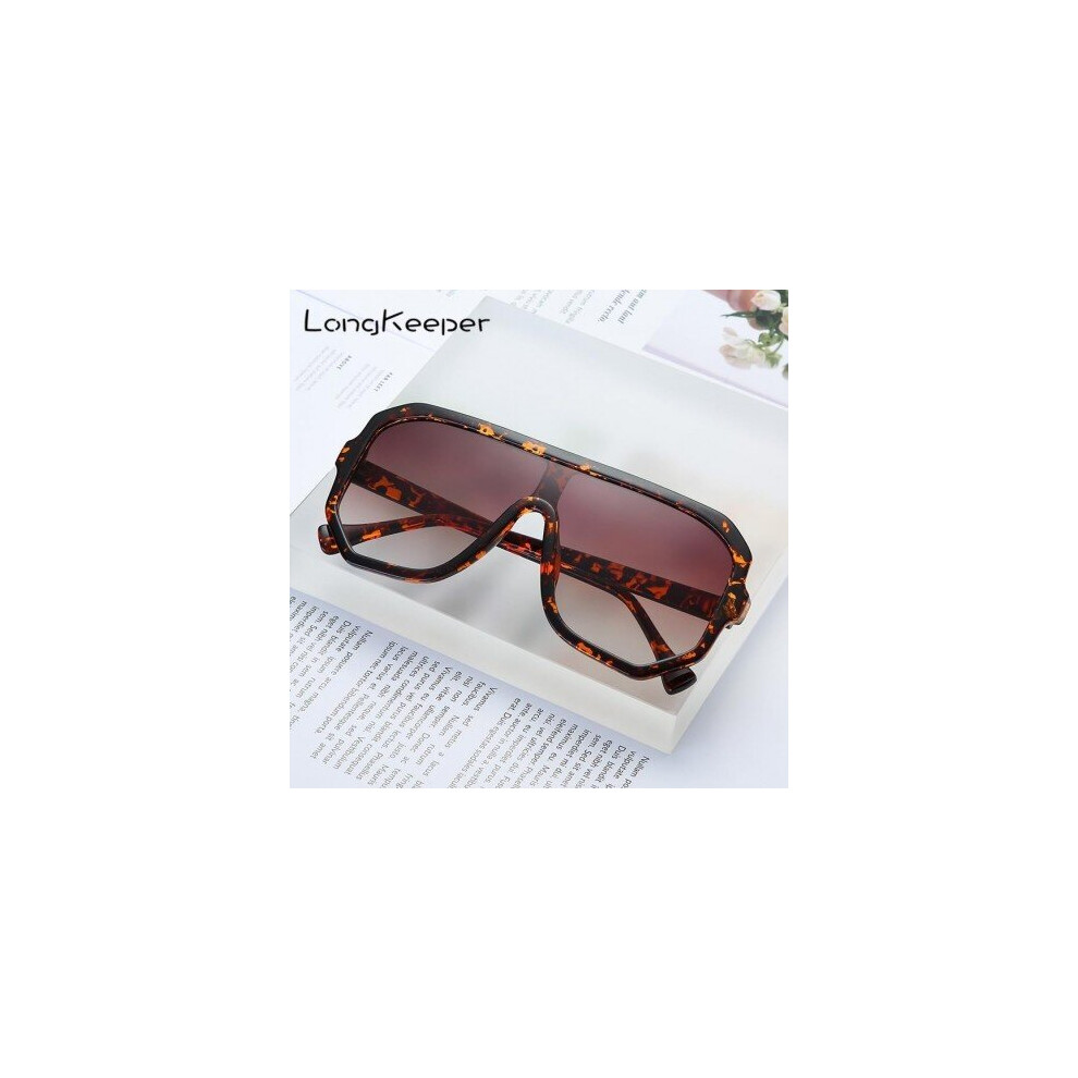 (TR grey grey) LongKeeper Oversized Women Sunglasses Men Big Frame Irregular Sun Glasses Fashion Ladies Travel Party Shades Eyewear UV400-image-OPC-P6XDV87-NEW