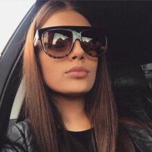 (C17 Matte Black) ROYAL GIRL Vintage Sunglasses Women Brand designer Sun Glasses Female High Quality Acetate Shades Gradient Oculos UV400 ss164
