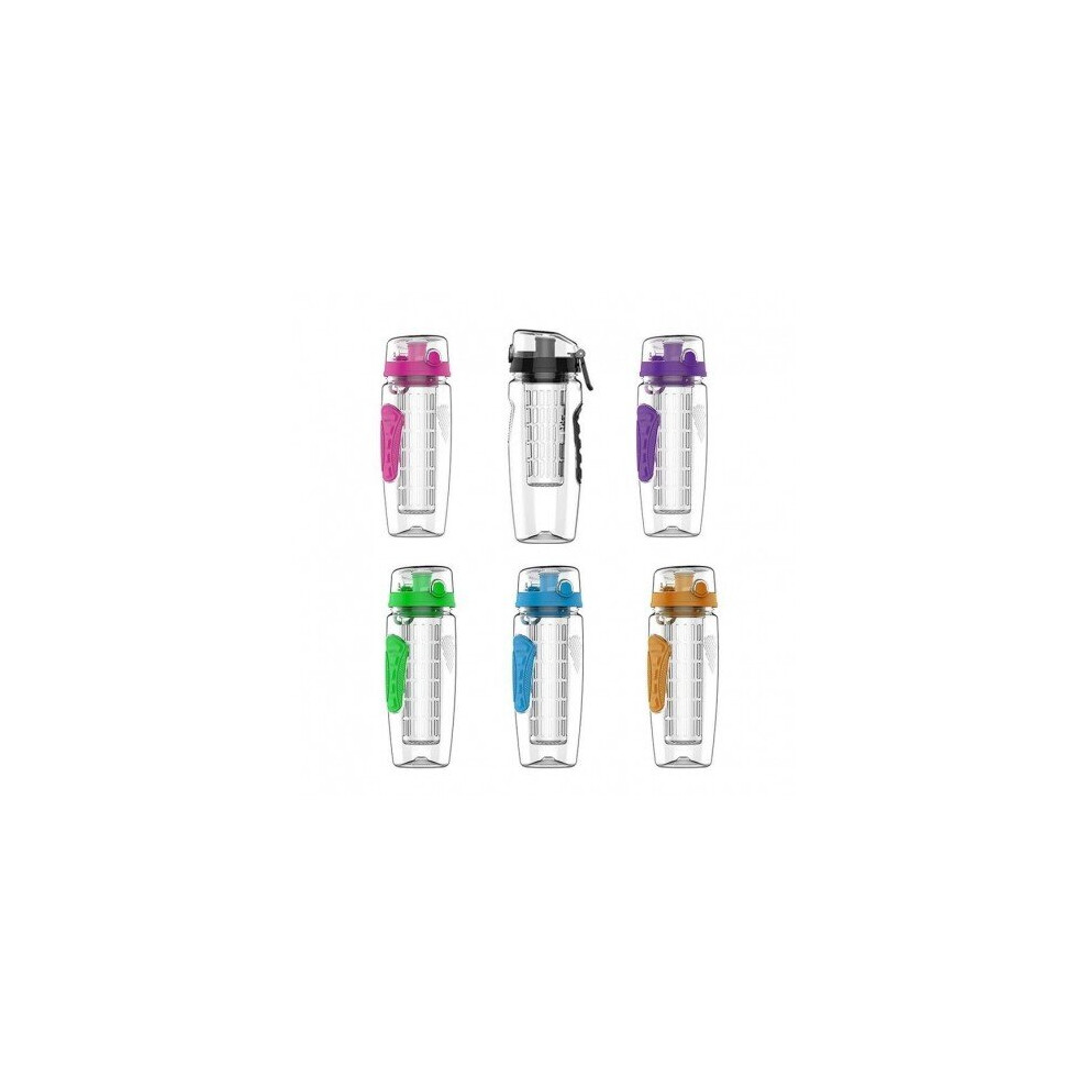 (800ml) 1L Portable Juice Water Bottle Drinkware Bottle Fruit Infuser Sport Bottle Juice Shaker Travel Sport Water Bottle Detox Bottle-image-OPC-P6XFHYG-NEW