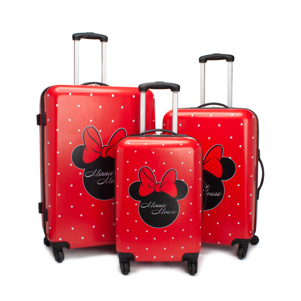 Disney Minnie Mouse Suitcase Cabin Small Medium OR Large Hard