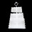 (Square) 3 Tier Cake Stand Afternoon Tea Wedding Party 1