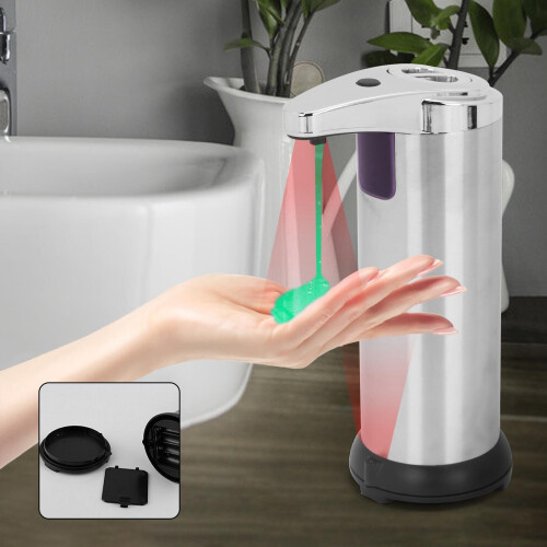 Αυτόματος διανομέας σαπουνιού χέρι Touch-Free με υπέρυθρο αισθητήρα υγρό 280ml