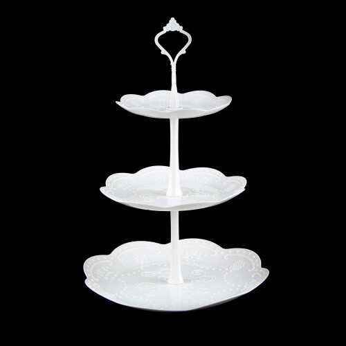 (Round) 3 Tier Cake Stand Afternoon Tea Wedding Party