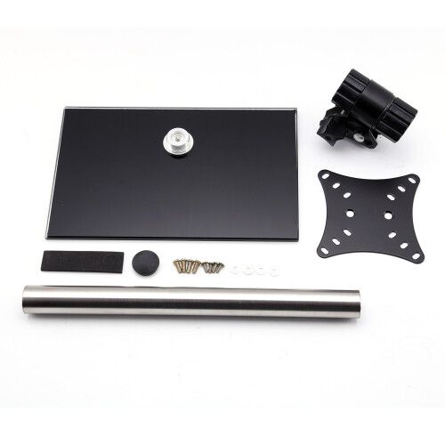 Single Arm LCD LED Monitor TV Bracket Desk Stand For 13-27''Screen UK 1
