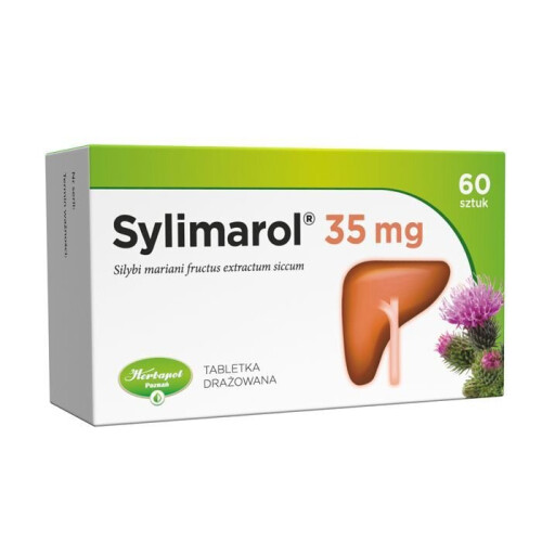 Sylimarol 35 mg, dragees, 35 mg, 60 pcs.