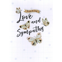 Sending Love & Sympathy Greeting Card Second Nature Just To Say Cards