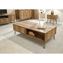(Coffee Table) Orleans Mango Wood Living Room Furniture Range
