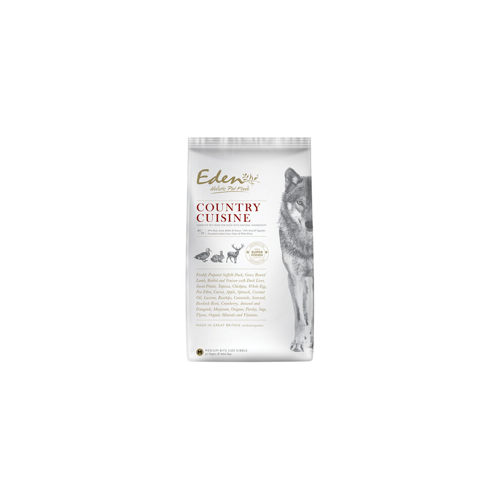 Eden Holistic Pet Foods (6Kg) Eden Country Cuisine Holistic Dry Dog Food