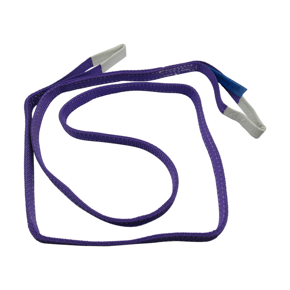 (1 Ton SWL / 30MM Width, 1 Metre) Duplex Lifting Slings Polyester Webbing-image-OPC-P6XH7MB-NEW