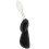RADIUS, Big Brush, Soft, Left Hand, Black Sparkle, 1 Toothbrush 1