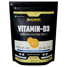 (360 Tablets) XCelerate Nutrition Vitamin D3 Tablets