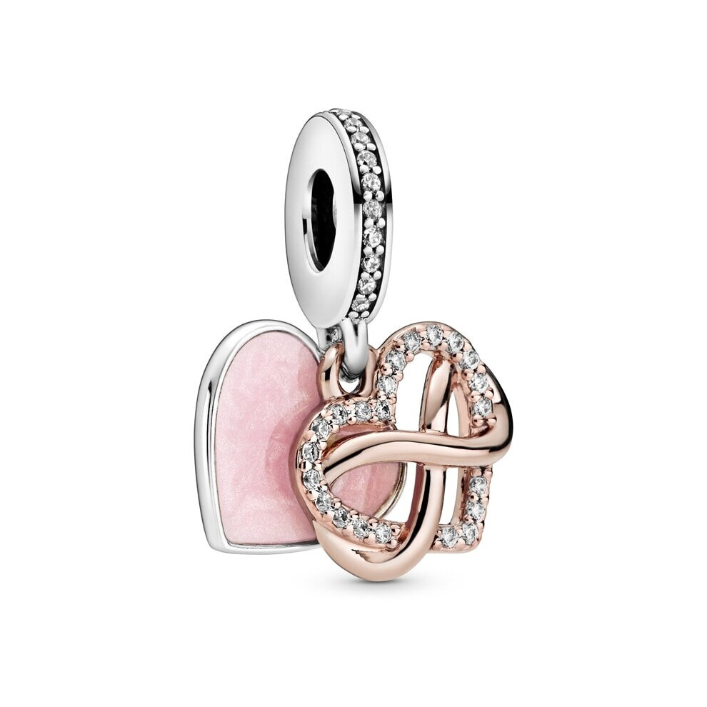Pandora Sparkling Infinity Heart Dangle Charm 788878C01