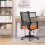 Stressless Office Chair with Leather and Mesh Back Ergonomic Orange 2