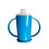 (Pack of 2, Wide Spout) Two Handled Graduated Beaker With lid - Blue 1