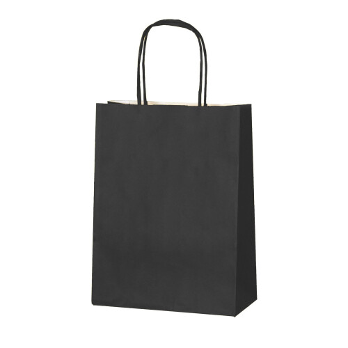 (Black, 20) Small Twist Handle Paper Party Bags - Choose your Colour and Quantity