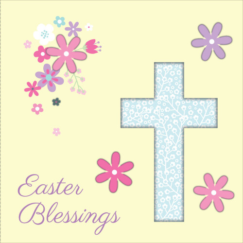 Pack of 6 RSPCA Charity Easter Greeting Cards In Same Design