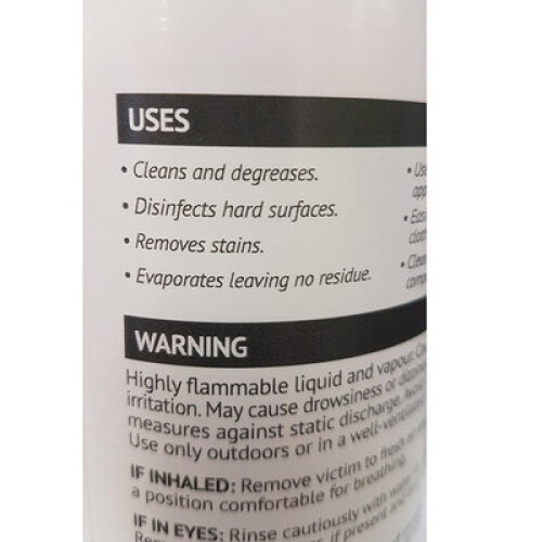 Isopropanol Rubbing Alcohol 500ml 2