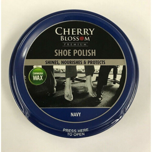 Premium Cherry Blossom Shoe Polish Leather Boot Renovating Traditional ...