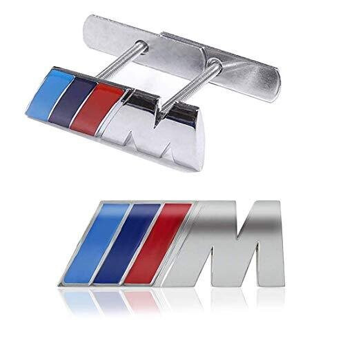 Bmw M Sport Front Grill Chrome Badge Emblem For M Bmw E90 E60 F10 F30 ...