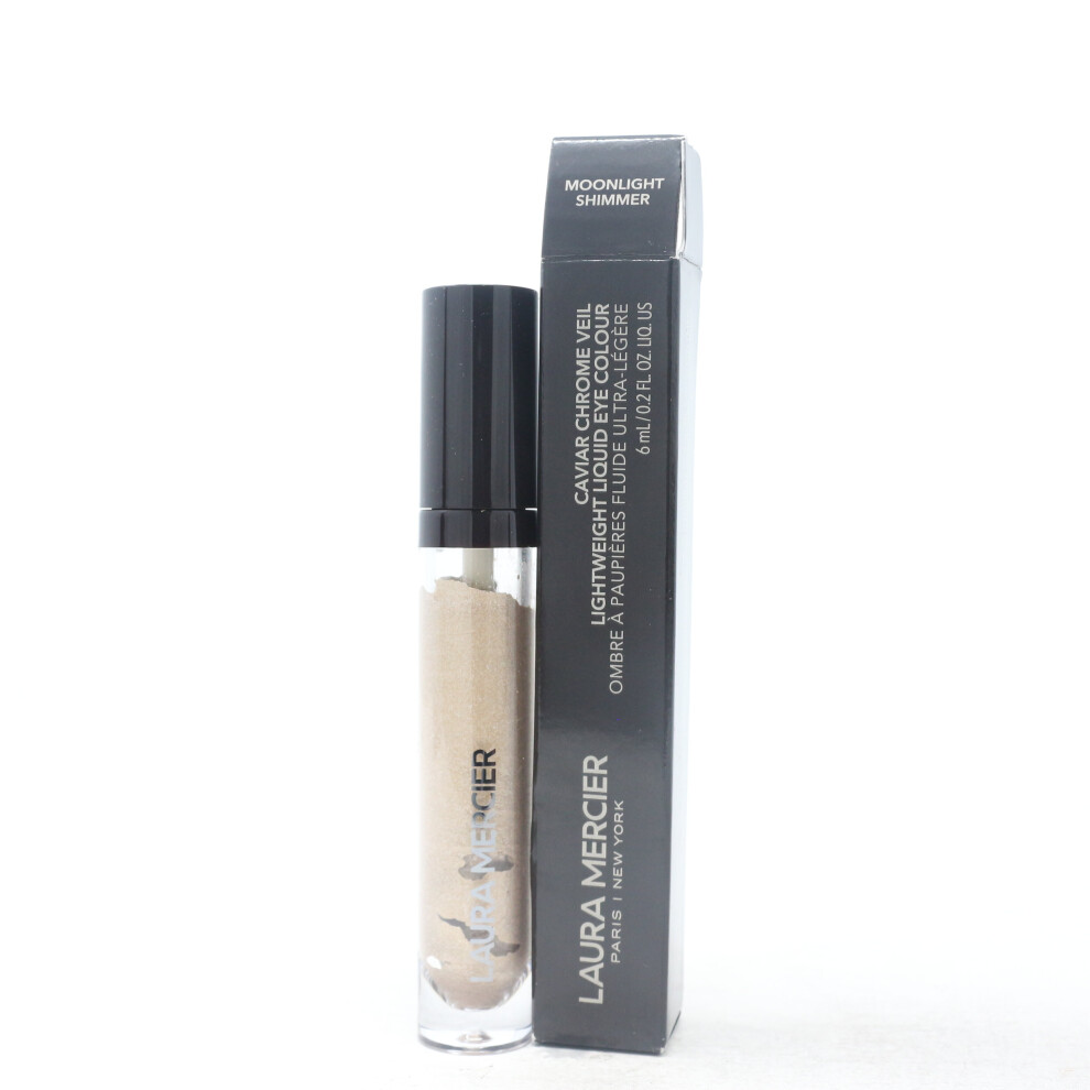 (Moonlight Shimmer) Laura Mercier Caviar Chrome Veil Liquid Eye Colour  0.2oz/6ml New With Box